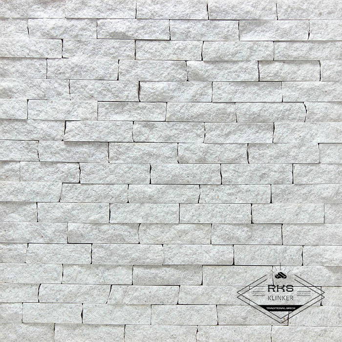 Фасадный камень Полоса - Гранит Imperial White в Курске